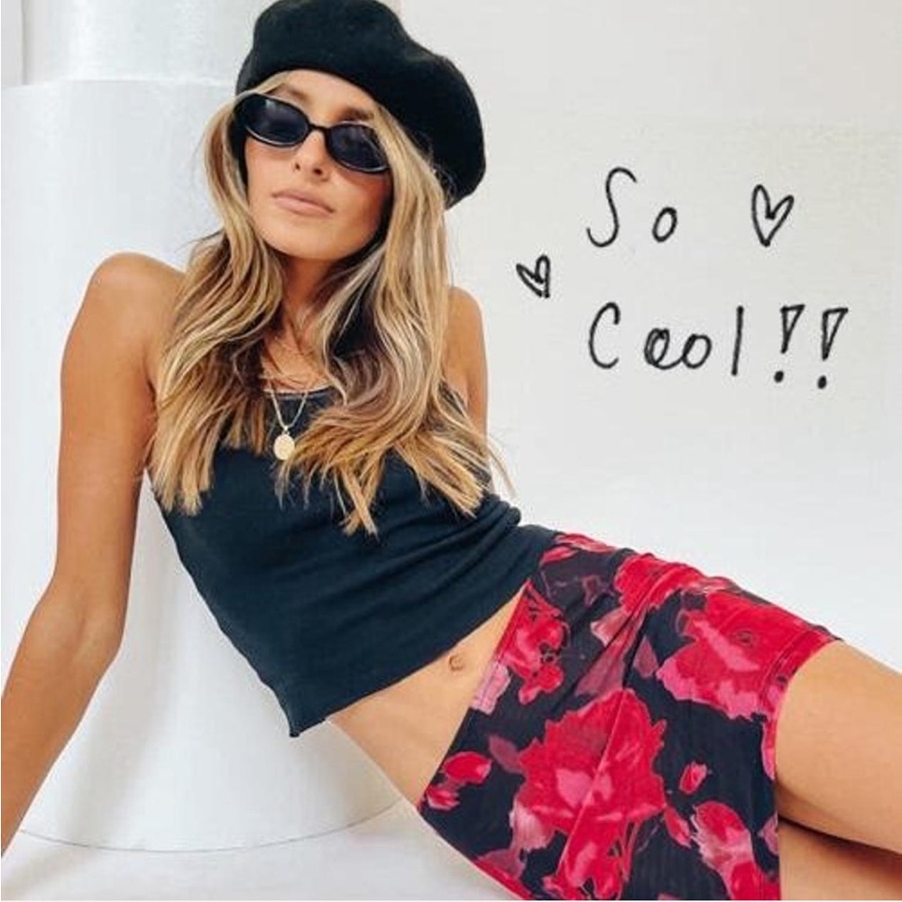 Lioness 90s Nostalgia Mesh Mini Skirt